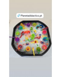 Tabuleiro Mundo Ativo / Active World Tuff - Preto